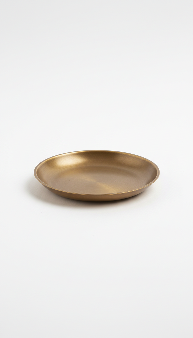 Bronze Metal Catchall Tray